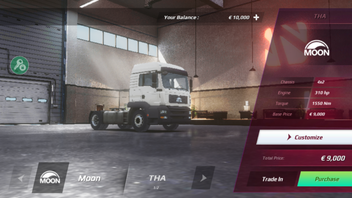 欧洲卡车模拟器3辅助菜单版（Truckers of Europe 3）
