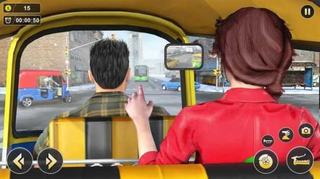 现代的黄包车模拟器(Modern Rickshaw Simulator Game)