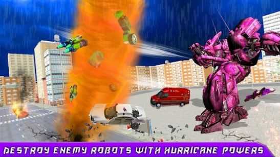 龙卷风机器人汽车（Tornado Robot Transform）