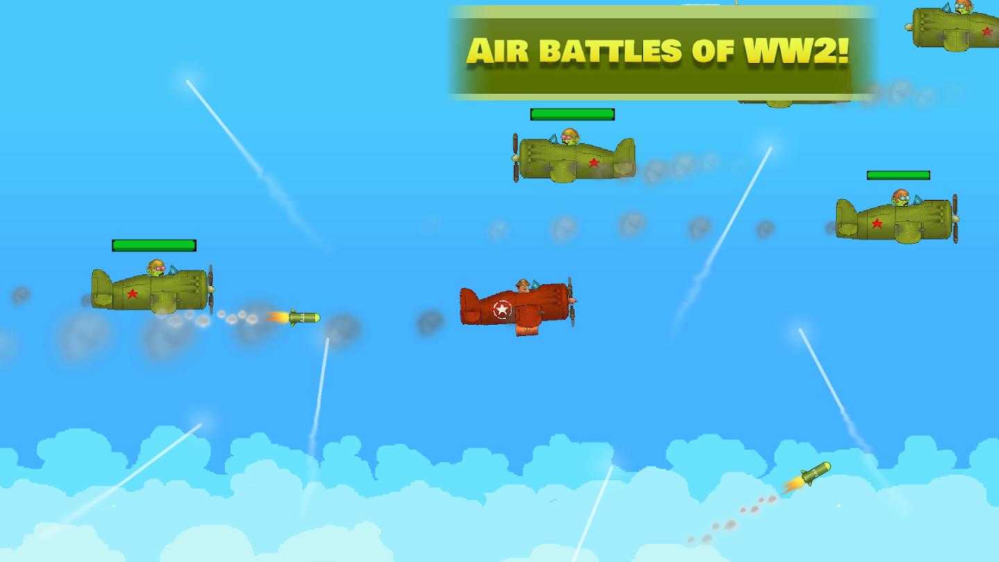 僵尸飞机世界大战战斗（Zombie Planes - World War Battle）