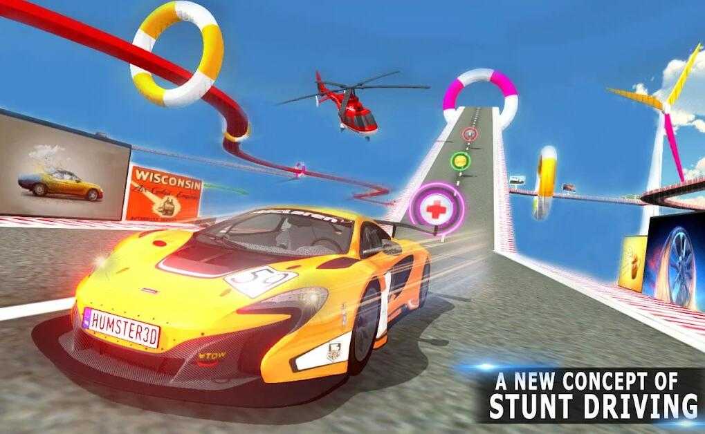 欢乐坡道特技车(Mega Ramp Car Stunt: Car Games)