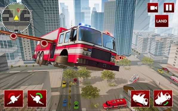 Flying Fire Truck Simulator(飞行消防卡车模拟器)